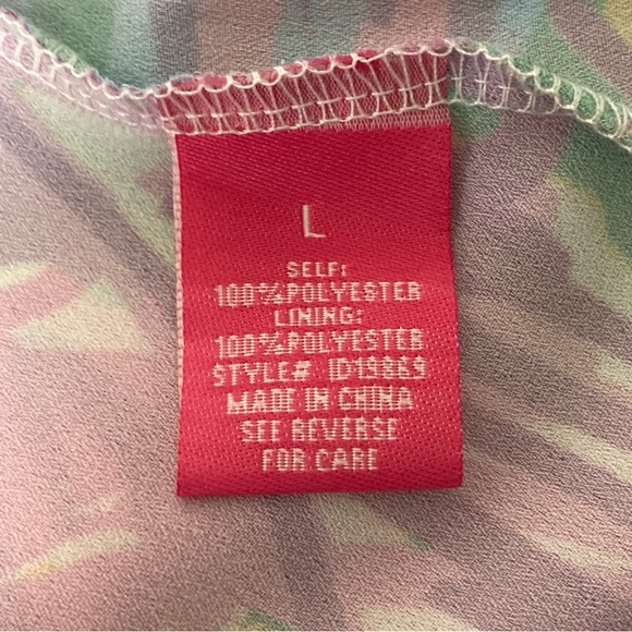 Flying Tomato Floral Printed Cutout Halter Maxi Dress Multicolor Size L - Picture 13 of 16